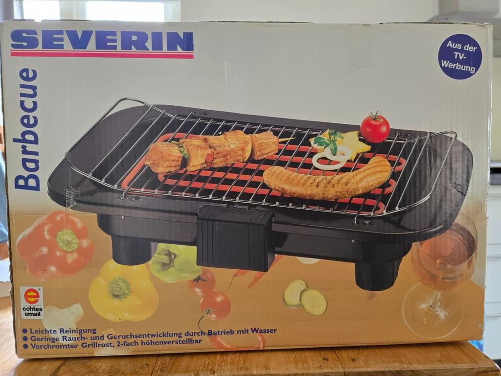 Severin elektrische tafelgrill/barbecue, Tuin en Terras, Houtskoolbarbecues, Ophalen of Verzenden