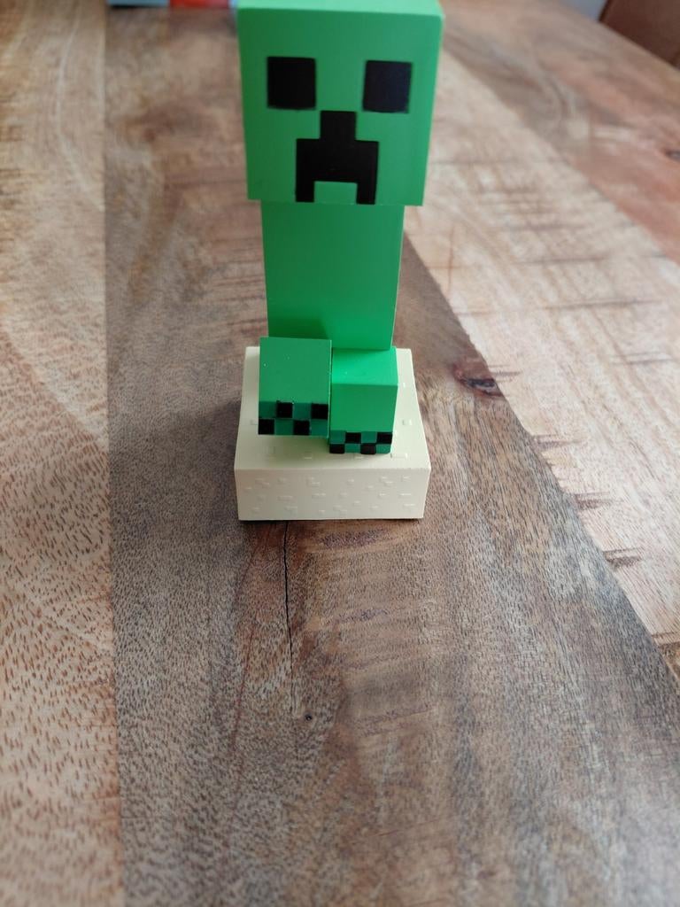 Minecraft action figure creeper, Ophalen