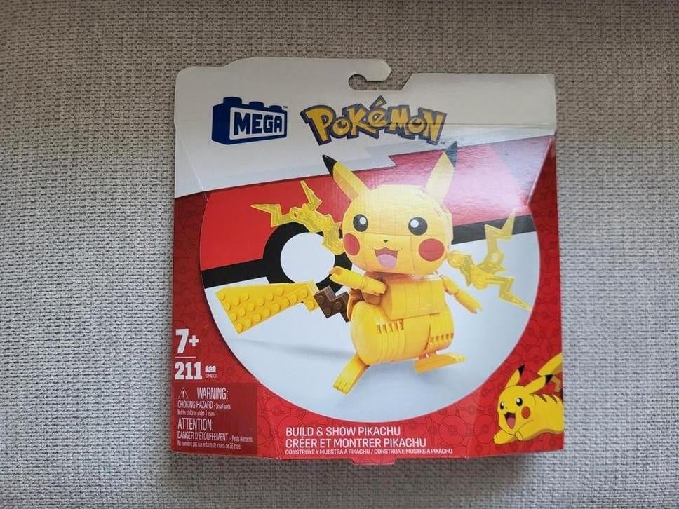 Nieuw Mega Construx Pokémon Pikachu Bouwset, Ophalen, Nieuw, Megabloks