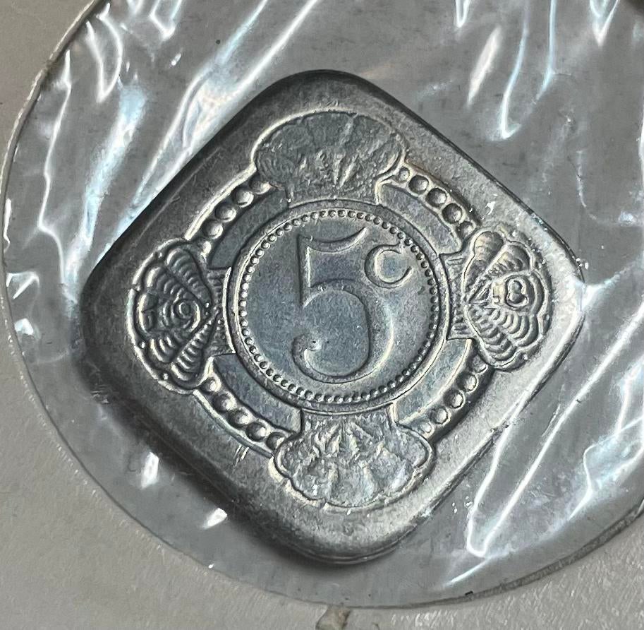 5 cent Nederland Juliana 1948-1980, Ophalen of Verzenden, Koningin Juliana, 1 cent