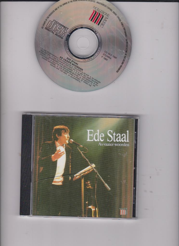 Ede Staal - As vaaier woorden., Verzenden, Zo goed als nieuw, Levenslied of Smartlap