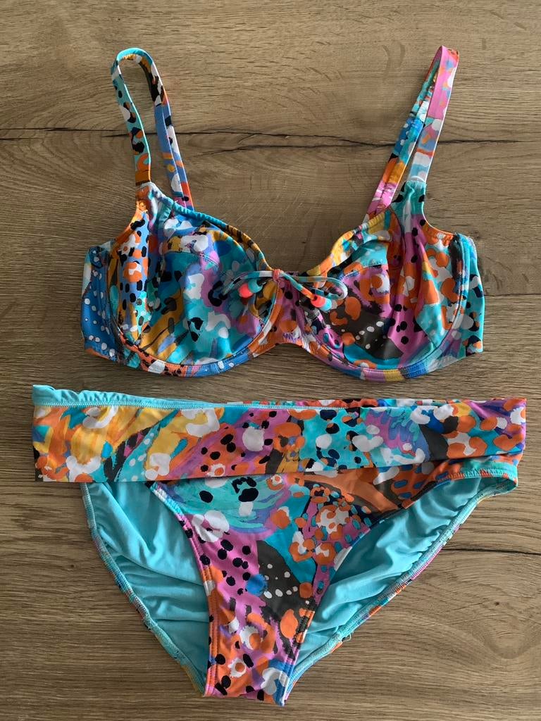 Prima donna  75E bbhbslip 40 vrolijke kleuren, Overige kleuren, Ophalen of Verzenden, Bikini, Gedragen
