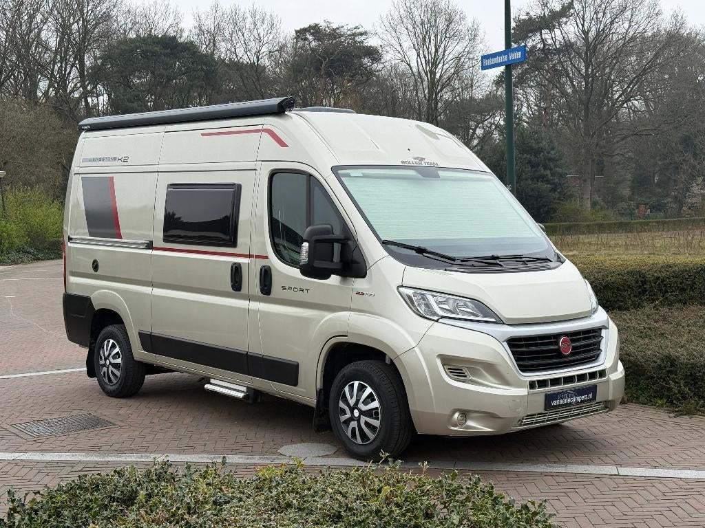 Livingstone Sport K2 5.40m-Perfecte staat-2021-Zeer compleet, Caravans en Kamperen, Buscamper of Camperbus, Fiat, Diesel, Chausson