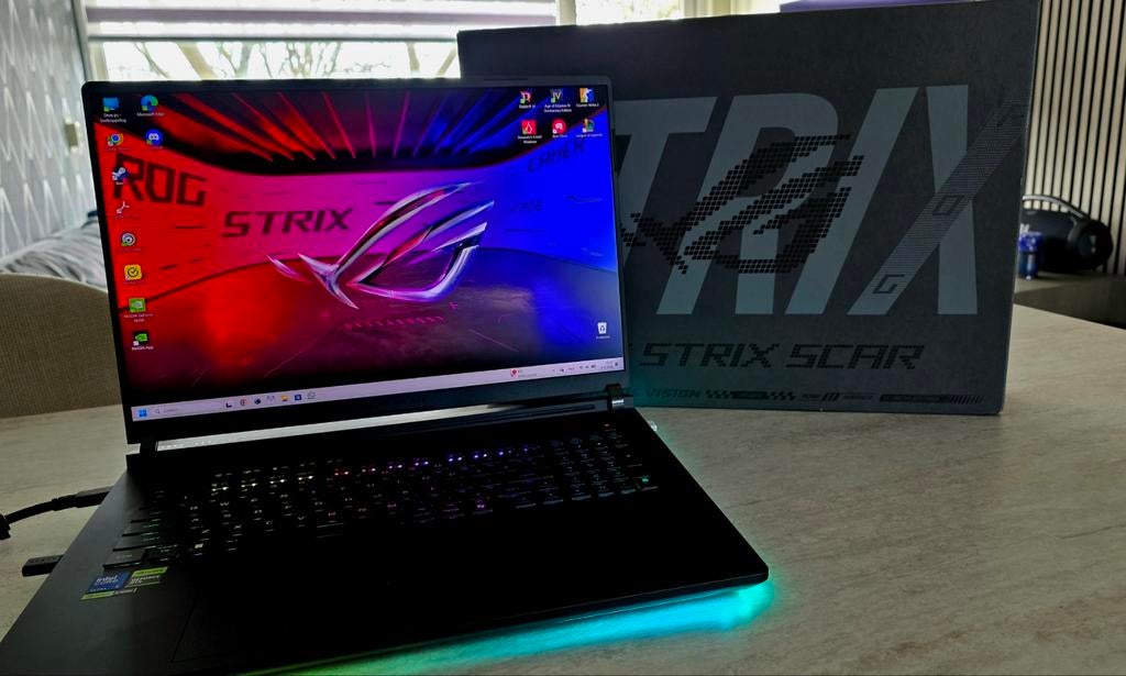 ASUS ROG Strix SCAR 18 | RTX 5090 | Ultra 9 | 64GB RAM |, Computers en Software, Windows Laptops, 64 GB of meer, Met videokaart
