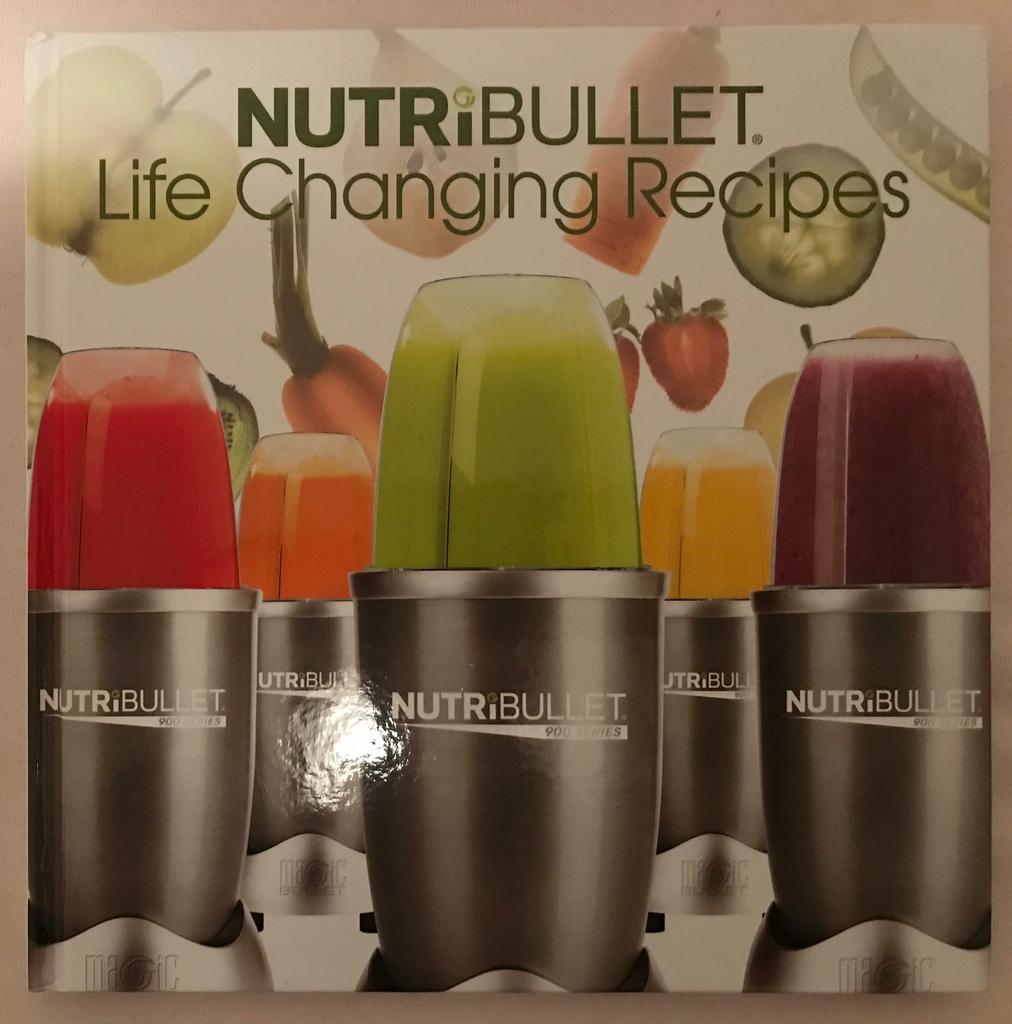 Nutri Bullet Life changing recipes Kookboek Recepten, Overige typen, Nieuw, Ophalen of Verzenden, Gezond koken