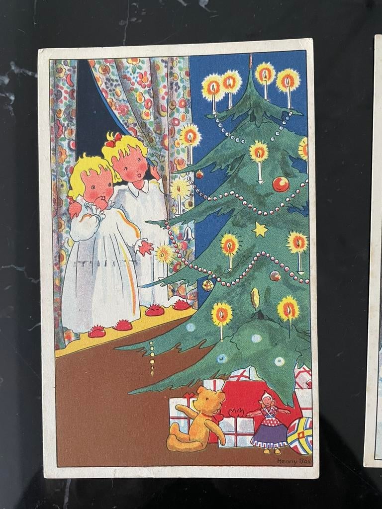 HENNY BOX - kerstboom, Ophalen of Verzenden, Gelopen