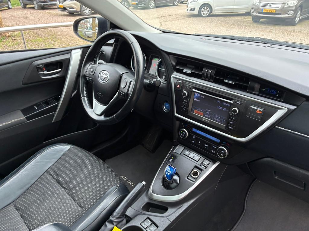 Toyota Auris Touring Sports 1.8 Hybrid Lease pro | Pano + Cr, Euro 5, Gebruikt, Zwart, Origineel Nederlands
