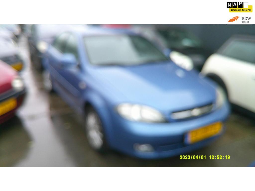 Chevrolet Lacetti 1.6-16V Class airco 5 drs elek pak nap apk, Voorwielaandrijving, Lacetti, Gebruikt, 4 cilinders