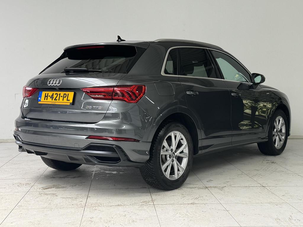 Audi Q3 35 TFSI Pro Line S | S-line | Camera | Navigatie |, 4 cilinders, 1505 kg, Leder en Stof, Origineel Nederlands