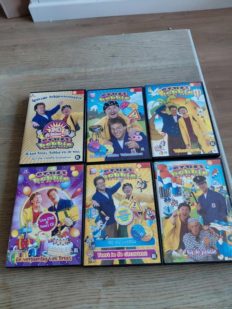 6 Ernst, Bobbie En De Rest DVD's., Avontuur, Alle leeftijden, Ophalen of Verzenden, Zo goed als nieuw