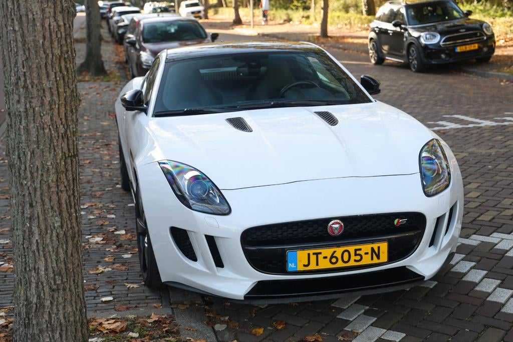 Jaguar F-type 3.0 V6 SC 280KW S Coupe AUT 2015 Wit, Auto's, Jaguar, Particulier, F-type, Benzine, F, Coupé, Automaat, Geïmporteerd