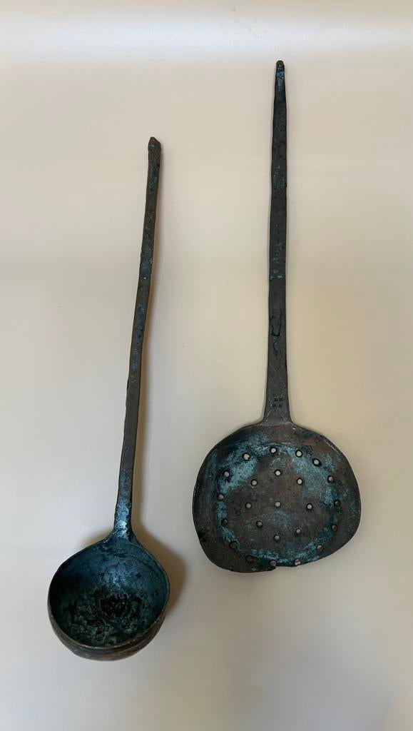 Antiek 18e eeuws keukengerei, Ophalen of Verzenden