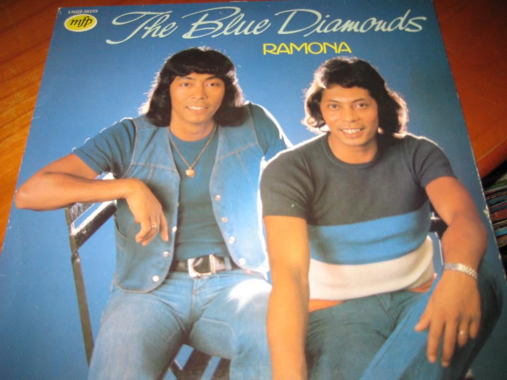 LP, The Blue Diamonds: Ramona, Ophalen of Verzenden, Zo goed als nieuw, 12 inch