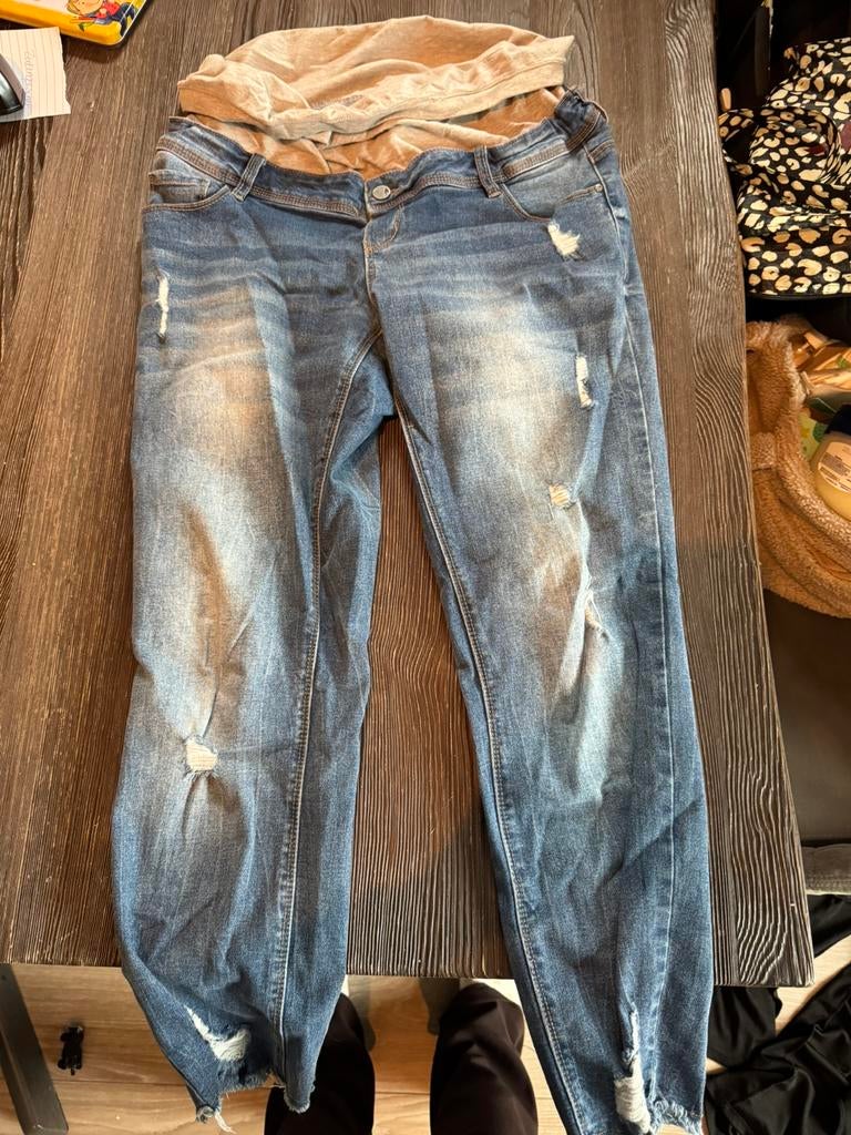 Tas met zwangerschapskleding, Boeken, Zwangerschap en Opvoeding, Zo goed als nieuw, Zwangerschap en Bevalling, Ophalen