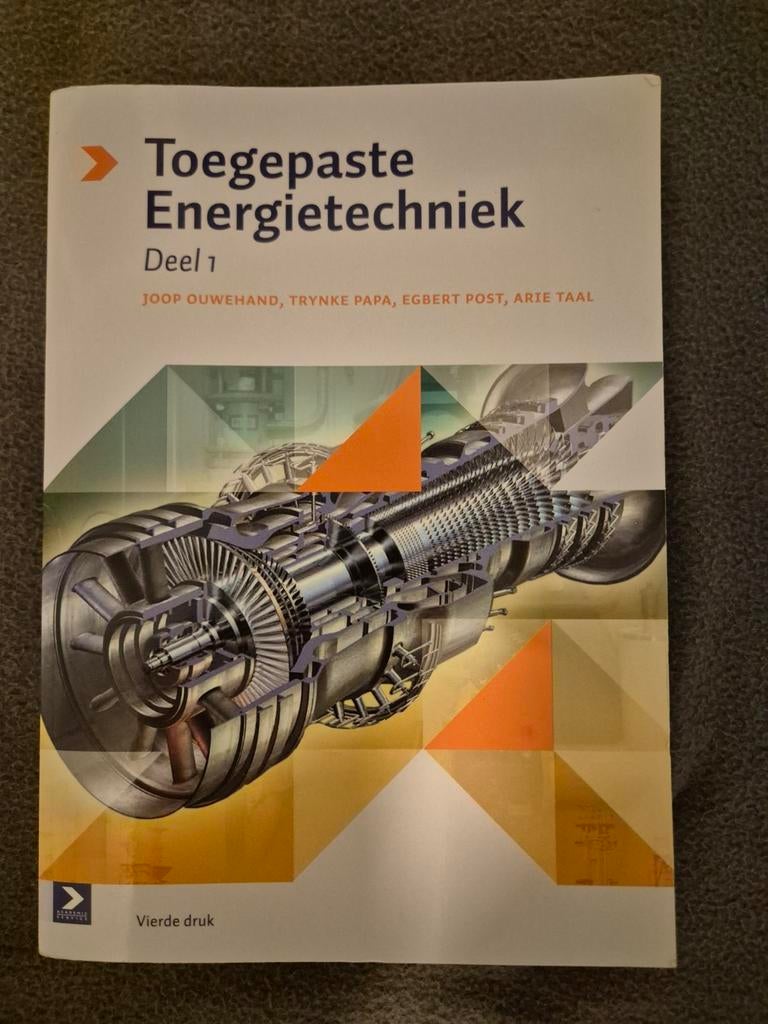 Toegepaste Energietechniek Deel 1 - Techniek Boek, Boeken, Ophalen of Verzenden, Zo goed als nieuw, Elektrotechniek, Joop Ouwehand