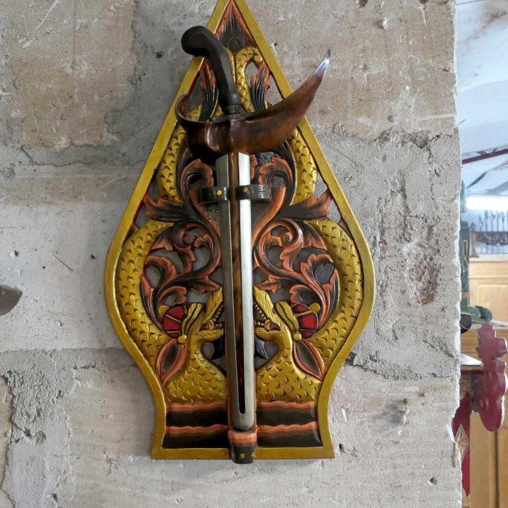 Blawongs: Diverse houders voor 1 Keris BQ3 Blawong ploncon, Antiek en Kunst, Ophalen of Verzenden