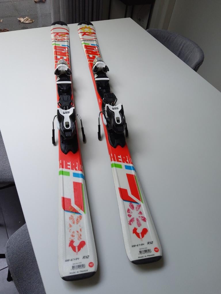 Rossignol Hero Ski's R12, Ophalen, 140 tot 160 cm, Gebruikt, Rossignol