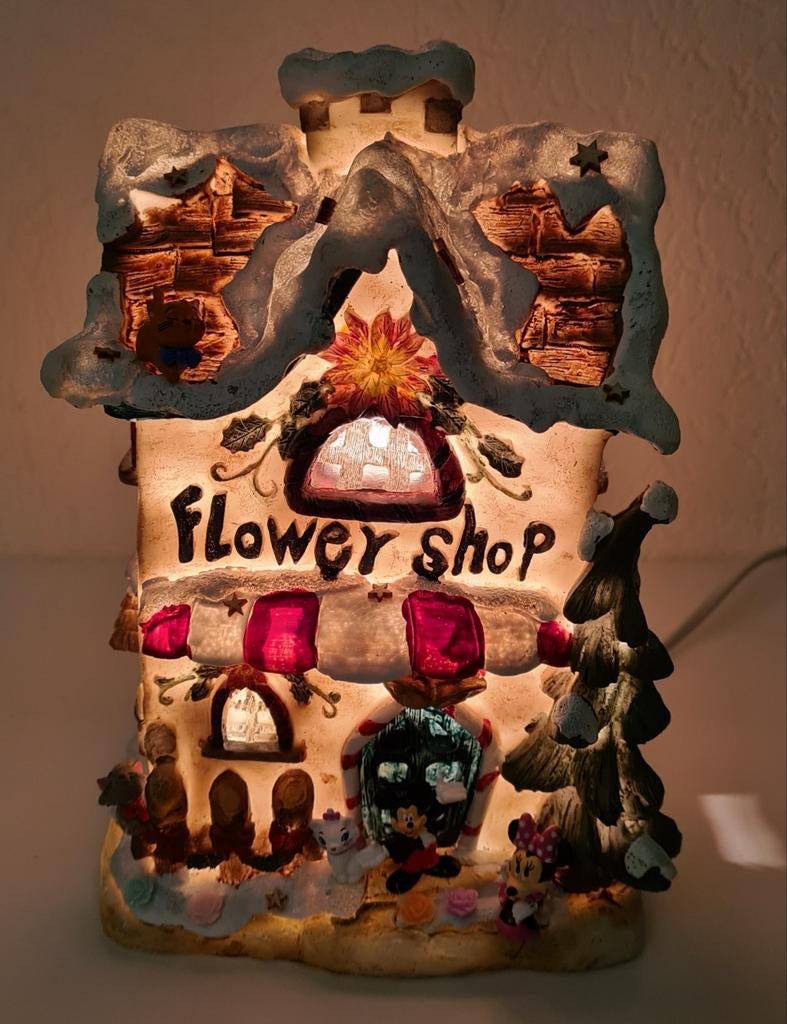 Prachtig kersthuis met minnie,mickey,aristocats., Diversen, Kerst, Ophalen of Verzenden