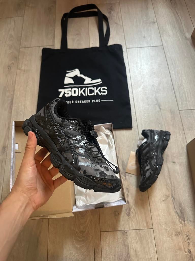 Asics Gel-Cumulus 16 Cecilie Bahnsen Floral Pack Black EU37, Zwart, Nieuw, Ophalen of Verzenden, A