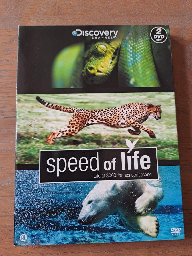 2dvd, Speed of Life - Discovery Channel, Alle leeftijden, Ophalen of Verzenden, Zo goed als nieuw, Natuur