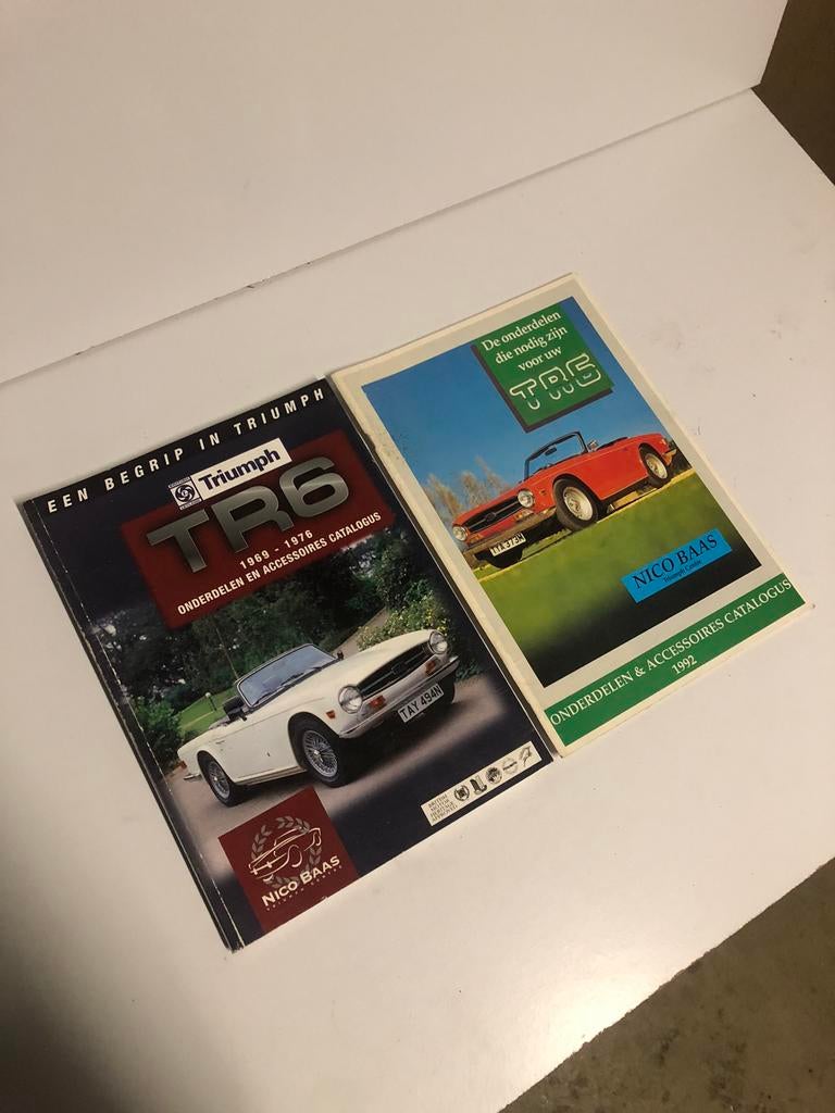 Triumph TR6 1969-1976 onderdelen en accecoires catalogus, Gelezen, Ophalen of Verzenden, Overige merken, Nico baas