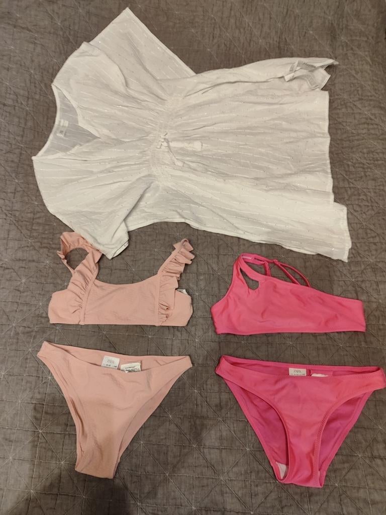 Zara 140 bikinis, Kinderen en Baby's, Kinderkleding | Kinder-zwemkleding, Ophalen of Verzenden, Meisje