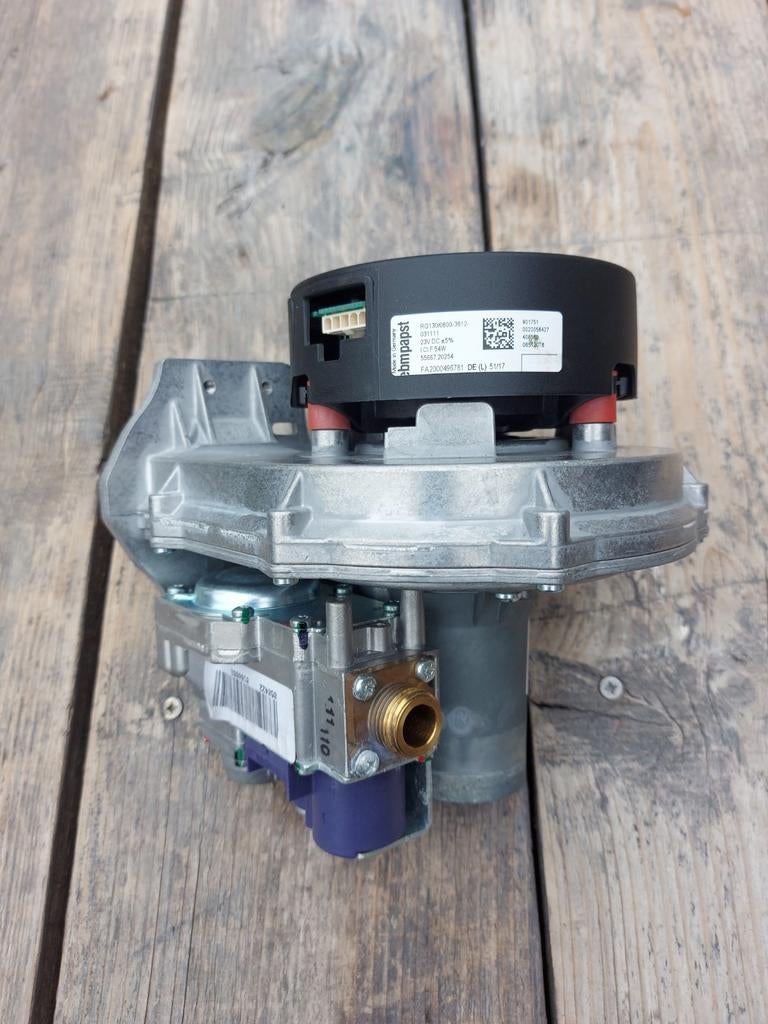 vaillant hr exclusief VHR 35/4C ventilator 190235 en gasblok, Ophalen of Verzenden, Gebruikt