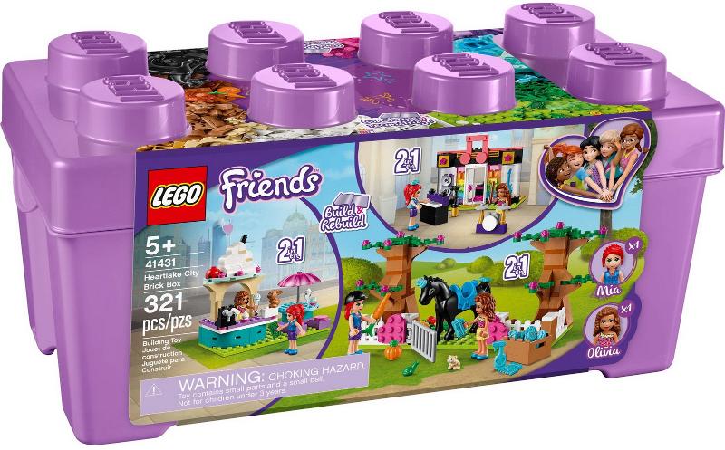 Lego Friends set 41431 Heartlake City Brick Box, Kinderen en Baby's, Speelgoed | Duplo en Lego, Nieuw, Lego, Complete set, Ophalen of Verzenden