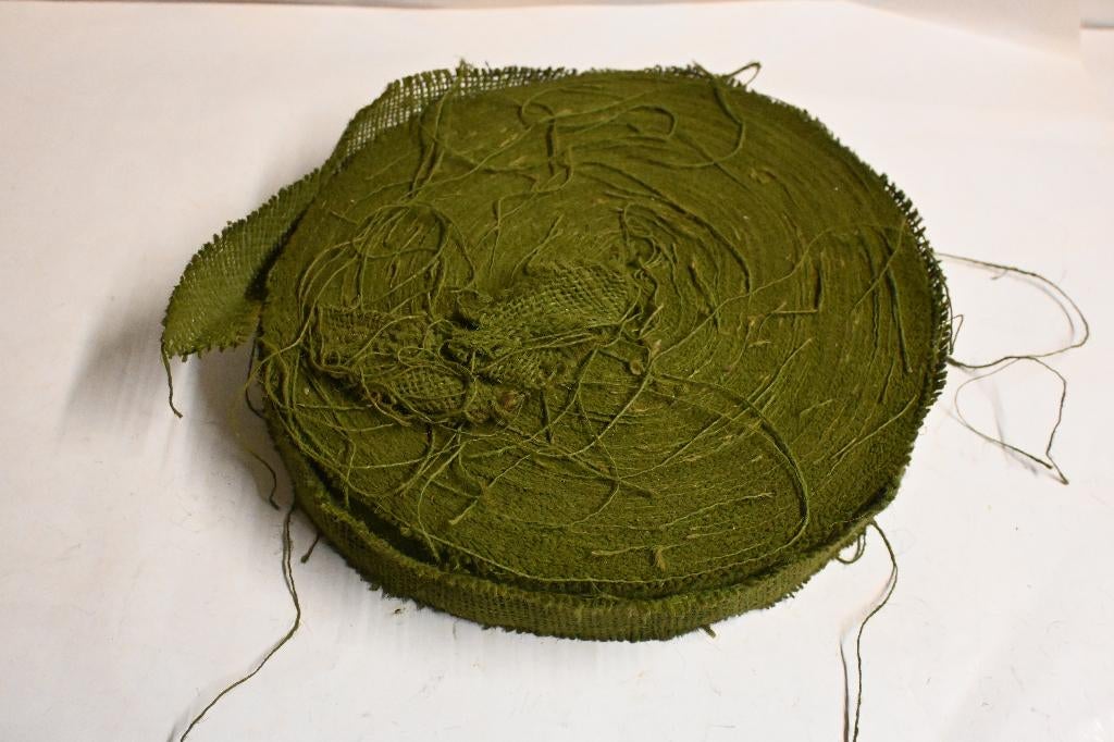 burlap camo roll us army voor jeep helm camo net wo2, Ophalen of Verzenden, Landmacht, Amerika, Overige typen