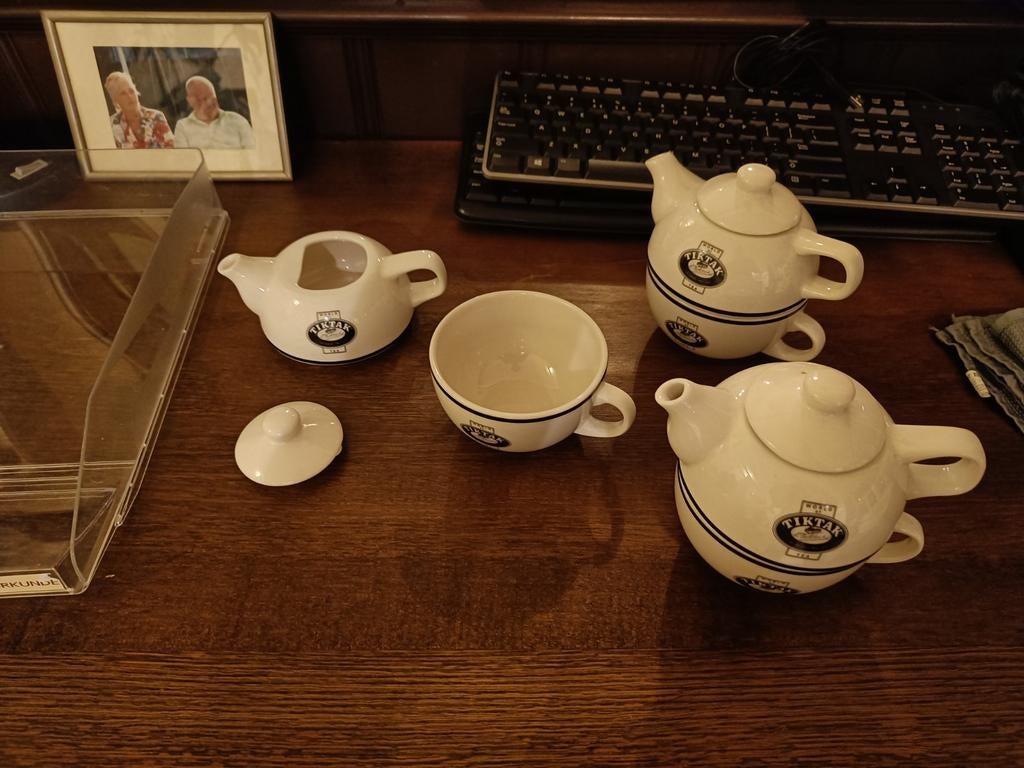 TikTak thee setje, Ophalen