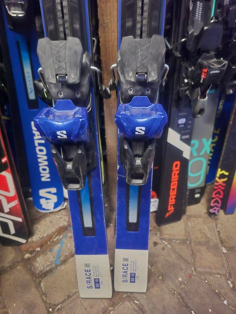 175cm SALOMON S/RACE GS 10, 160 tot 180 cm, Zo goed als nieuw, Carve, Skiën