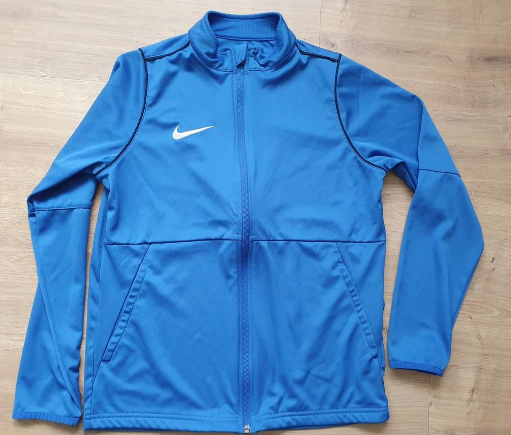 Blauw Nike vest 147-158, Ophalen of Verzenden, Zo goed als nieuw, Jongen, Trui of Vest
