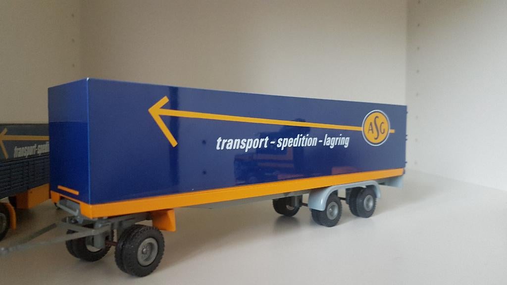 ASG LZV aanhangwagen, Ophalen of Verzenden, Zo goed als nieuw, Bus of Vrachtwagen, Tekno