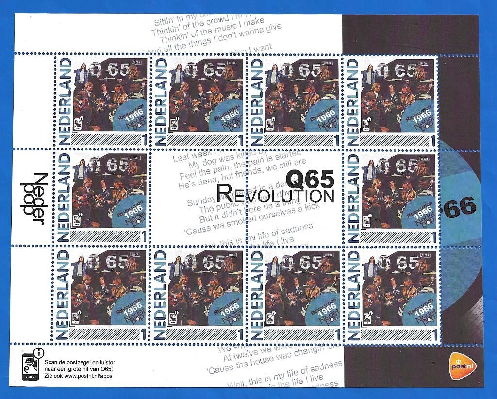 NVPH 2791-Ab-3 Nederpop 3 Q65 - 2011, Verzenden, Na 1940, Postfris