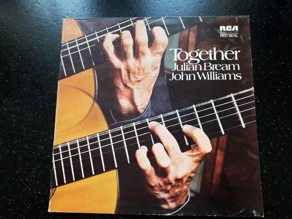 JULIAN BREAM & JOHN WILLIAMS - TOGETHER - LP, Ophalen of Verzenden, Zo goed als nieuw, Overige formaten