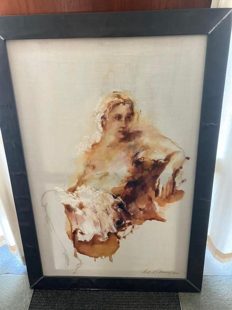 Schilderij olieverf Ellen de Meijer, Ophalen