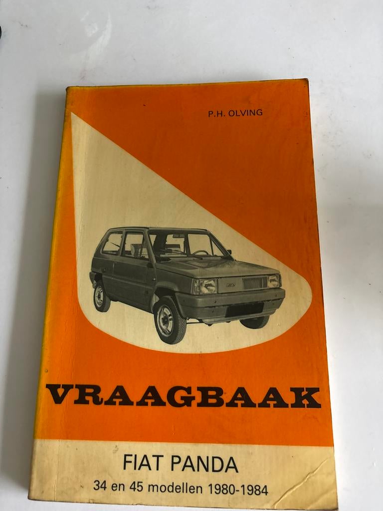 Het vraagbaak boek Fiat Panda Vraagbaak 1980-1984, Ophalen of Verzenden, Gelezen