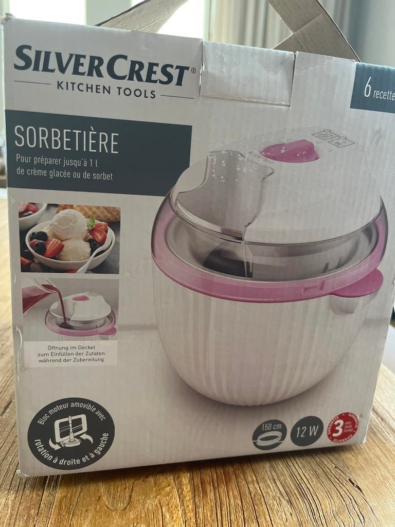 Nieuwe IJsmachine SilverCrest in doos, Ophalen of Verzenden, Nieuw, Koelelement