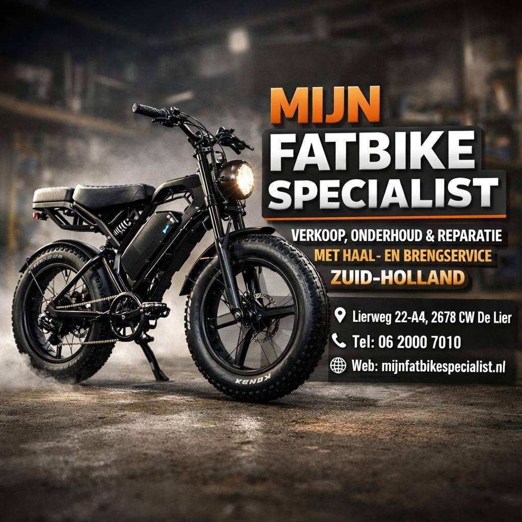 Fatbike reparatie - Alle modellen, Ophalen of Verzenden, Gebruikt