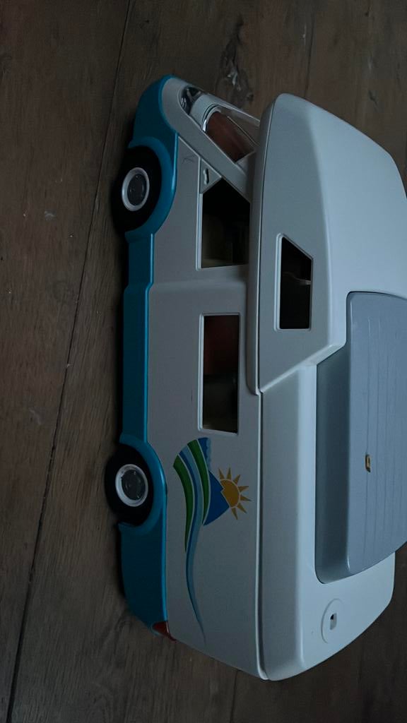 Playmobile caravan, Ophalen of Verzenden, Gebruikt