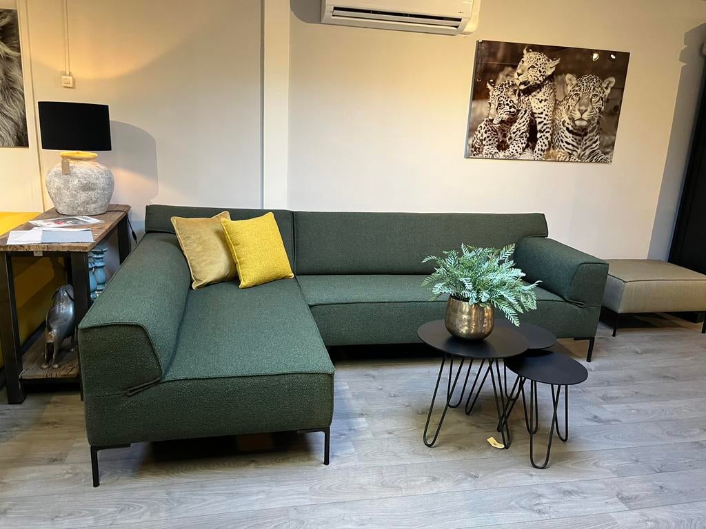 Design on stock Bloq ploegstof Monza, 250 tot 300 cm, Verzenden, Hoekbank, Zo goed als nieuw