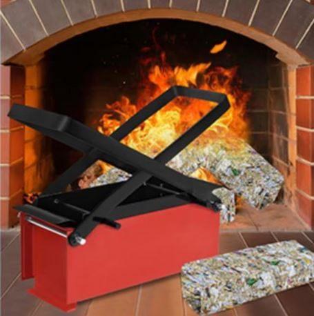 Brikettenpers papierpers pers persen briketten GRATIS BEZORG, Minder dan 3 m³, Verzenden, Blokken