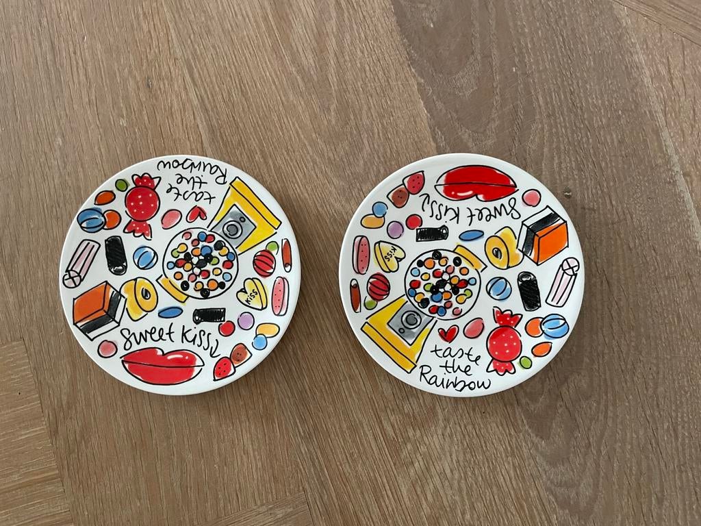 Blond Amsterdam 2 petit fours candy serie, Ophalen, Blond Amsterdam, Nieuw, Bord(en)