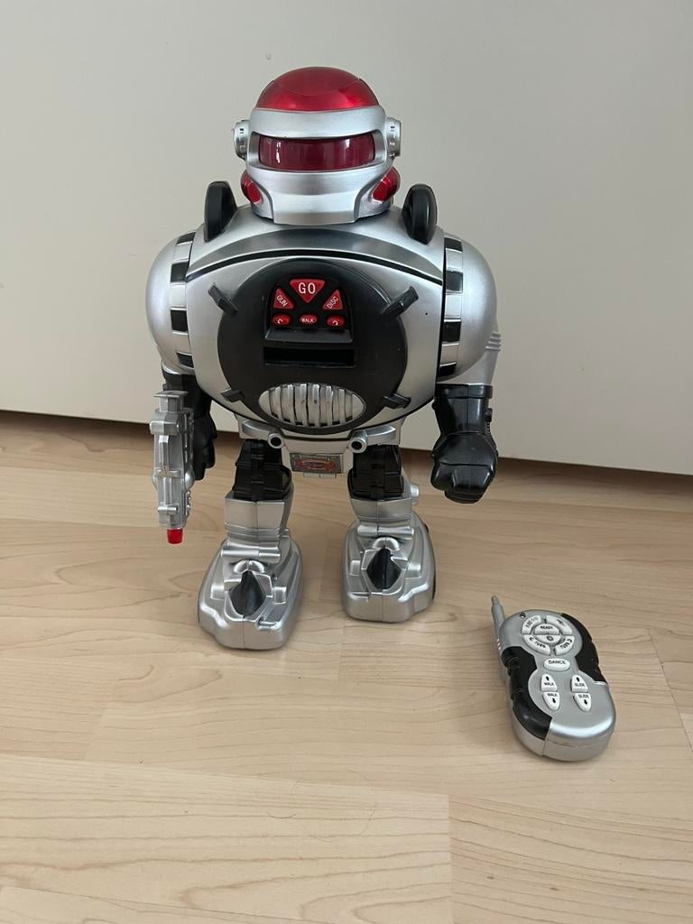 Robot die kan bewegen/dansen, Ophalen of Verzenden, Zo goed als nieuw