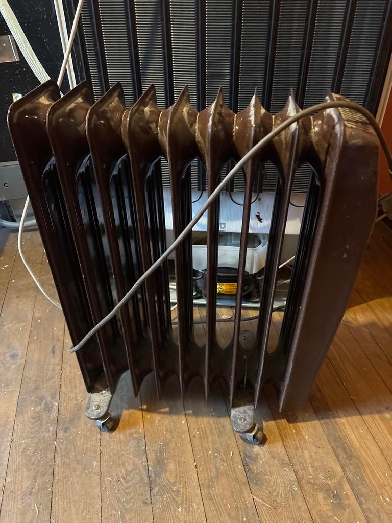 Elektrische verrijdbare kachel, Ophalen, Gebruikt, Overige soorten, Elektrisch