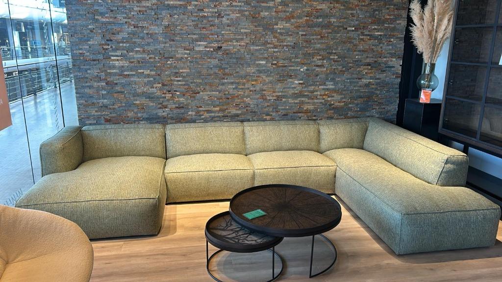 INDIAN SUMMER LEEFHOEK NIEUW hoekbank Soof's Interieur, Ophalen, Nieuw, Stof