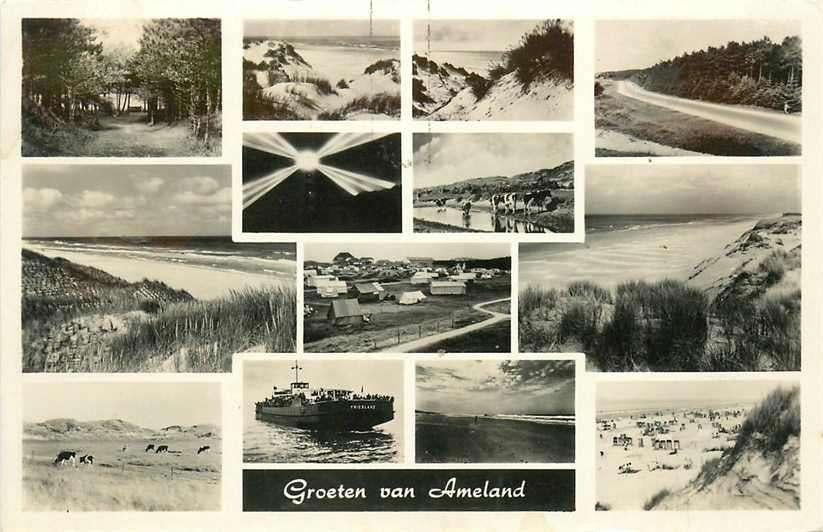 377-049-025 Ameland, Ophalen of Verzenden, Voor 1920, Friesland