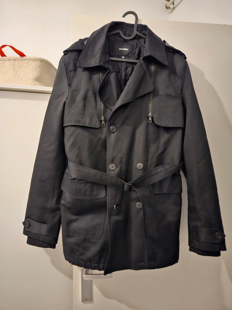 Antony morato trench coat, Ophalen, Maat 52/54 (L), Antony Morato, Zwart