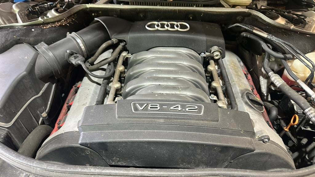Motor Audi A8 4.2 V8 40V motorcode BFM BJ2002, Auto-onderdelen, Ophalen, Audi