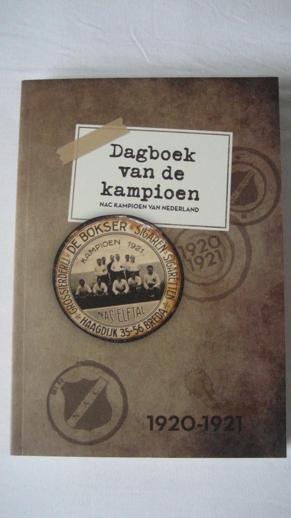 Dagboek van de kampioen (NAC Breda), Boeken, Sportboeken, Nieuw, Balsport, Ophalen of Verzenden